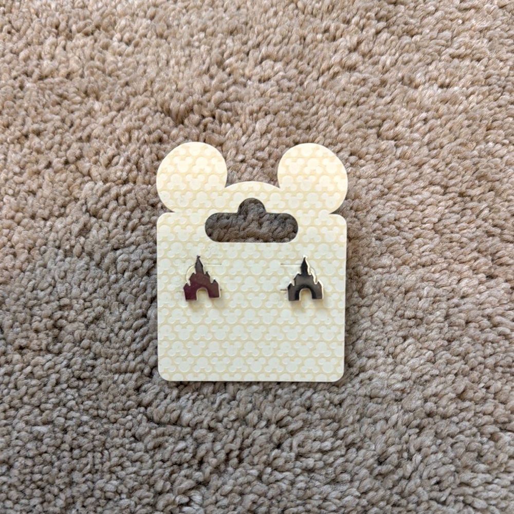 Disney Castle Earrings